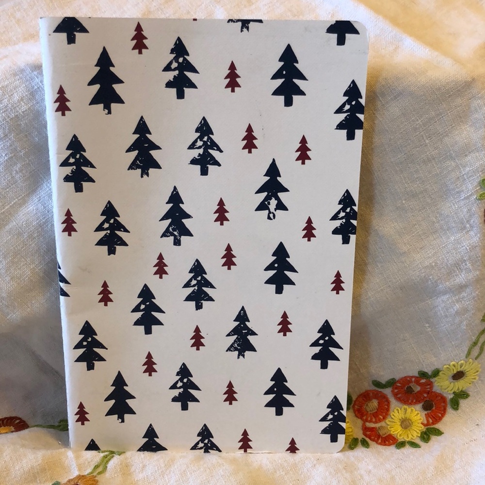 Small lined notebook